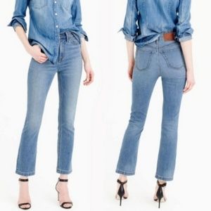 J. Crew Billie Demi Light Wash Denim Boot Cut 29